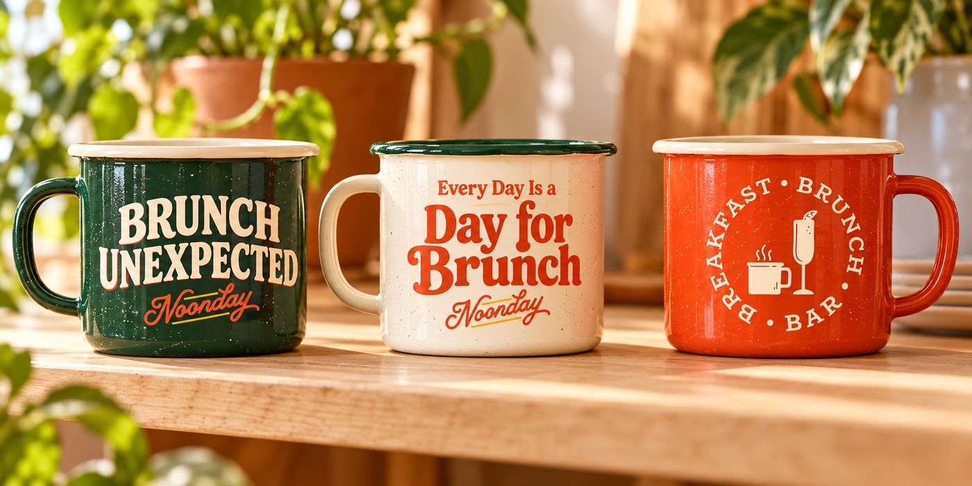 Camp Mug Taglines concept